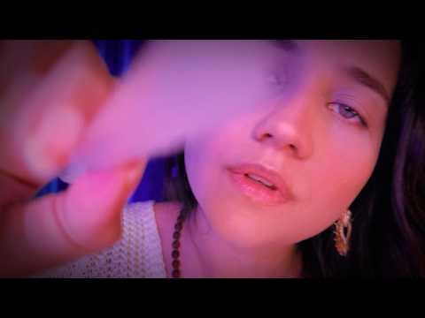 ASMR Limpando suas ENERGIAS para DORMIR BEM +3 Horas de Sussurros, Camera Touching e Sino Tibetano