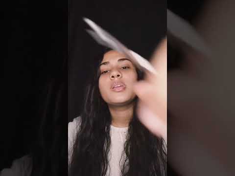 ASMR CORTANDO O SEU CABELO #asmr #cortedecabelofeminino #viralshort #viral #asmrboca #shortvideo #