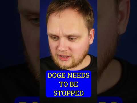 DOGE NEEDS TO BE STOPPED 😡