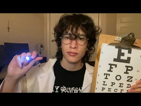 ASMR Eye Exam | Soft Spoken 🥼💤