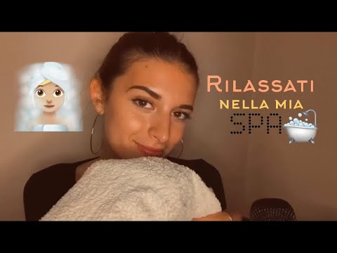 Roleplay: rilassati nella mia SPA🛁💤 ASMR ITA