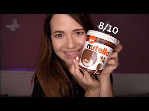 ASMR Sanfter HYPE NUTELLA Ice Cream Taste Test🍦❤️