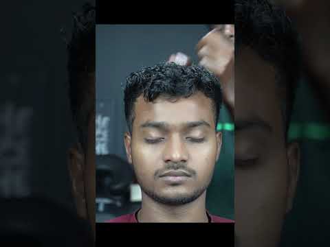 ASMR Head Massage Closeup Shoots | Old School Barber Head Massage | Neck Crack #shorts #massage