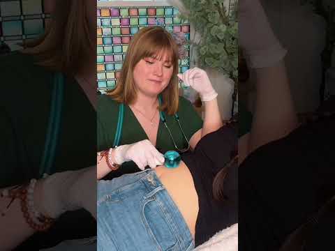 New Short-ASMR Stomach Exam RP for Sleep 💙   #asmr #asmrrealperson  #asmrstomach #asmrsounds