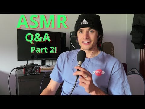 ASMR // Q&A Part 2! (Learn more about me!)