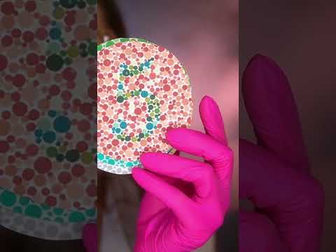 Color Blindness Test ASMR 👁️ #asmr #shorts #relaxing