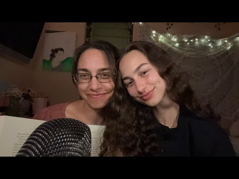 asmr my mom and i read you to sleep