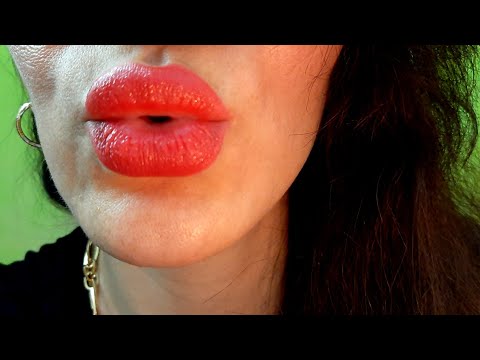 ASMR Lens Kisses 💋 | Close-Up Whispering & Cozy Squeaky Sounds | ASMR Close-Up Lens Kisses | асмр