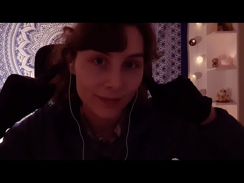 ASMR - hearing test for sleep👂- up close whispers, word repetition, unintelligible whispering