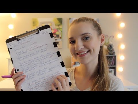 ASMR Survey Roleplay - Soft Spoken - Writing Sounds