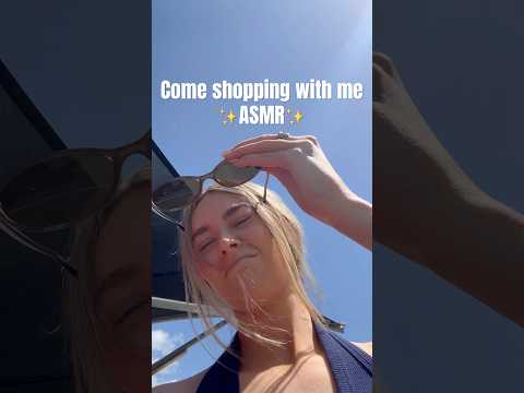 ASMR VLOG 🛍️ #asmr #vlog #relax