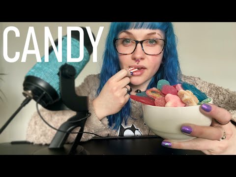 ASMR Eating *VERY* Chewy Pick N Mix Candy 🍬