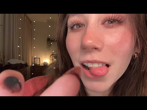 ASMR | Mouth Sounds and Camera Tapping Lofi