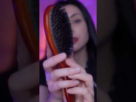 Cepillado de cabello✨ #asmr #asmrsounds #relax #asmrvideo #brush #shorts #care #brushing #tingles