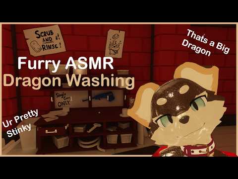 [Furry ASMR] Dragon Washing