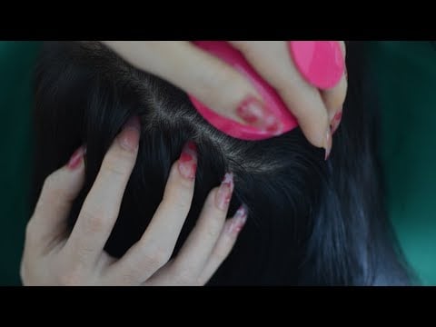 ASMR Scalp Scratching No Talking, Melting Scalp Massage, Relaxing Sounds For Sleep ( No Talking )