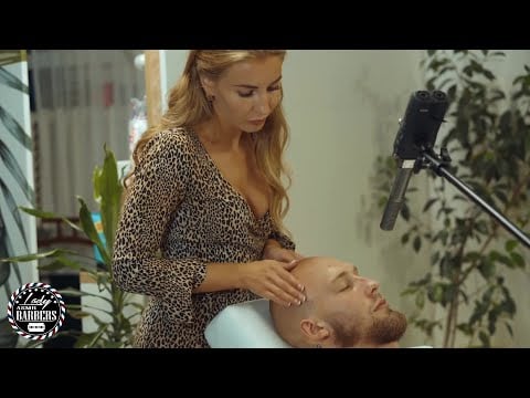 Cozy ASMR Scalp Massage by Barber Lady Irene for Men