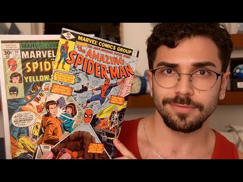 ASMR Spider-Man Comic Show and Tell