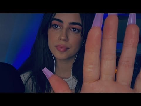 Doing ASMR Until You Fall ASLEEP😴(scooping your face,spiders crawling up your back,spit painting..)