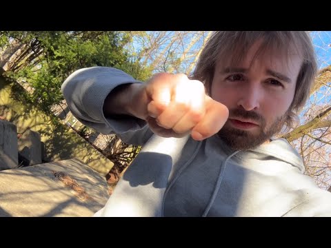 ASMR - Hand/Camera Movement Stuff Outside :D