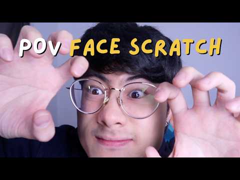 FAST Aggressive FACE Scratching POV | Intense ASMR