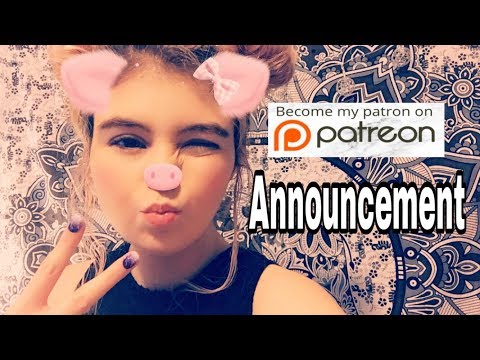 Patreon Announcement