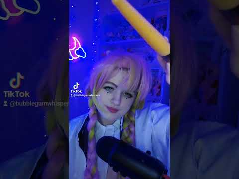 ASMR Mitsuri Kanroji gives you a medical exam 👀🏨 #asmr #cosplay