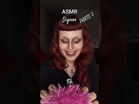 Cada SIGNO tem seu GATILHO pt.2 ♋♌♍♎♏♐ #asmr #asmrsounds