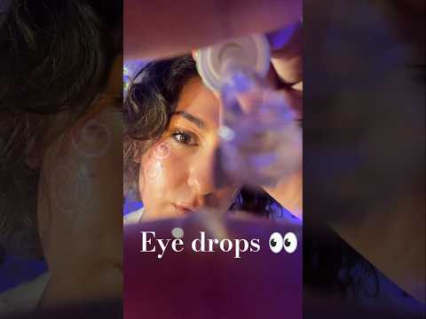 ASMR, GIRL you have smth in your eye ! let me clean it for you #asmr #mouthsounds #oddlysatisfying