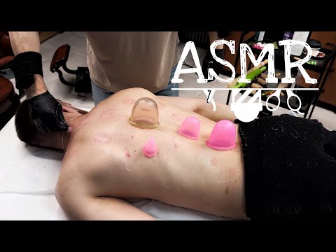 ASMR Back and Leg Massage - Sounds that Relieve Stress