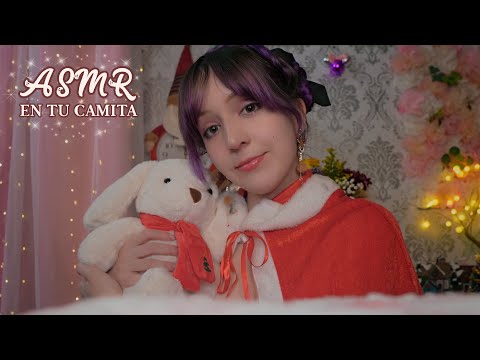 ⭐ASMR en tu CAMITA en NAVIDAD🎄 [Sub] Atención Personal MÁGICA para Dormir 💜