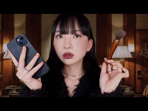 Mean ASMR (Sub) 질투많은 친구가 해주는 소개팅 메이크업 | Jealousy Friend Does Your Makeup