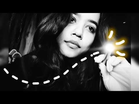 ASMR DARK🖤|FOCUS ON THE LIGHT💫|BLACK & WHITE✨(B&W version of previous video)