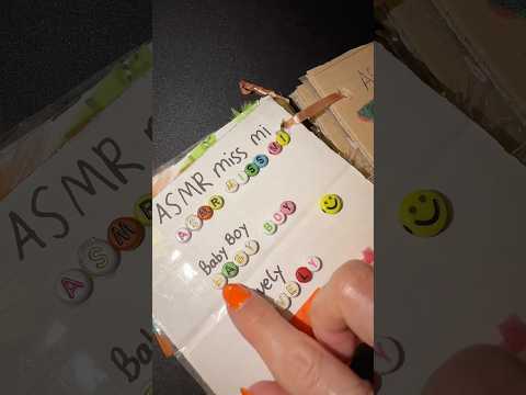 Neues fidget board 🤩 #asmr #asmrvideo #asmrsounds