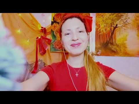ASMR | Doing your makeup | Relaxing visual and sounds triggers  ❤️🎀🔆