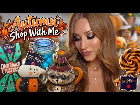 ASMR Fall Shop With Me 🍂 | Cozy Home Decor & More | Target & HomeGoods 🎃