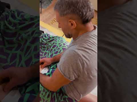 Chiropractic adjustments and foot сhiropractic and back stretching for Lisa #chiropractic