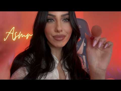 ASMR Follow My Instructions, Mouth Sounds, Brushing, Hand Sounds & Visual Triggers