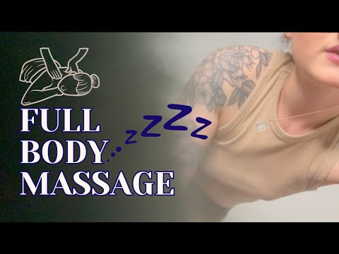 ASMR Full Body Lotion Massage For Relaxing & Skin nourishing #asmrshorts