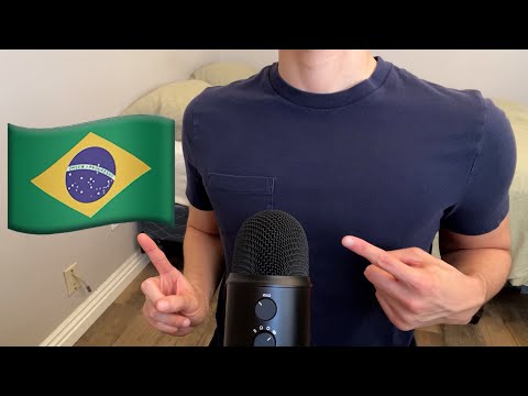ASMR | Portuguese trigger words (ASMR em Português)