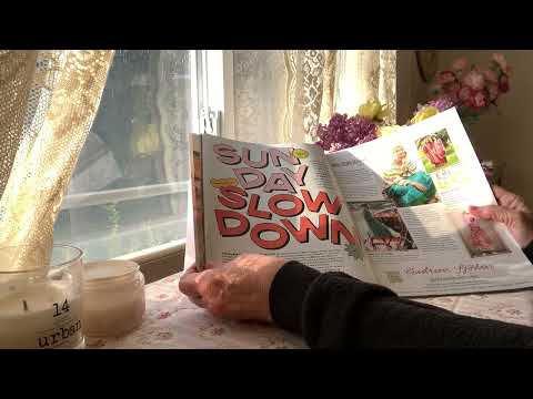Looking Through Magnolia Magazine (ASMR Page Flip)