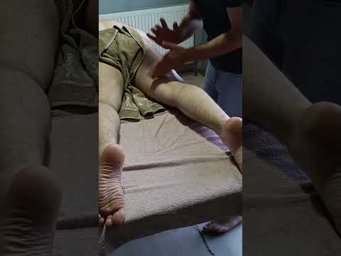POST-WORKOUT HAMSTRING MUSCLE RELAXATION TECHNIQUES #satisfying #relaxing #asmr #shorts #massage