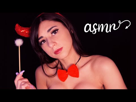 ASMR YOUR GUILTY PLEASURE 😈 Up Close Personal Attention, Face Touching, & Visual Triggers