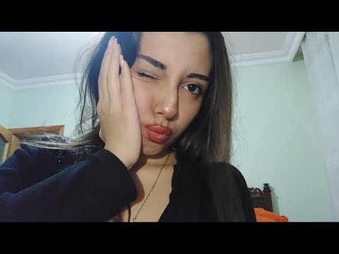 ASMR lofi whispering, fabric straching, camera tapping, mouth sounds, trigger words 🍂🍁