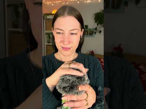 fluffy mic #shorts #asmr #micscratching
