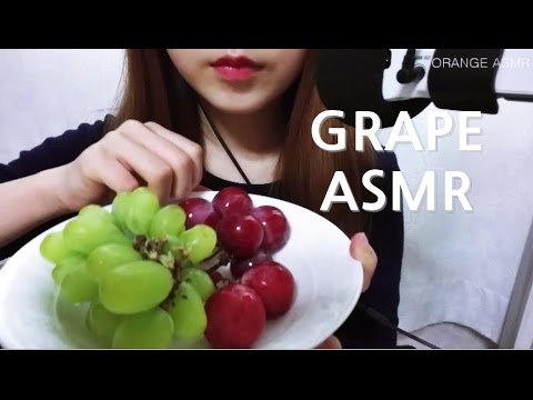 ASMR 코도돍 청포도 & 거봉 이팅사운드 과즙터지는 과일 노토킹 먹방 Green Grape No Talking Eating sounds mukbang