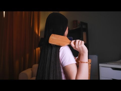 Persian ASMR | جایی برای فرار از شلوغی ذهن 💤 (Hair Brushing, Rain Sounds, No Talking)