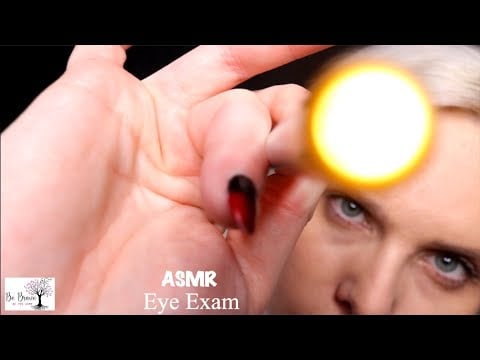 ASMR Relaxing Eye Examination