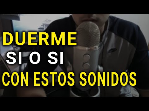 Estos sonidos son los mejores para dormir Hombre ASMR