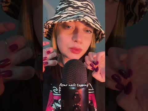 Asmr tocando nas minhas unhas #asmr #relax #tingles #satisfying #asmrcaseirinho #tapping